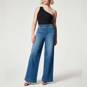 Spanx Wide Leg Jeans L